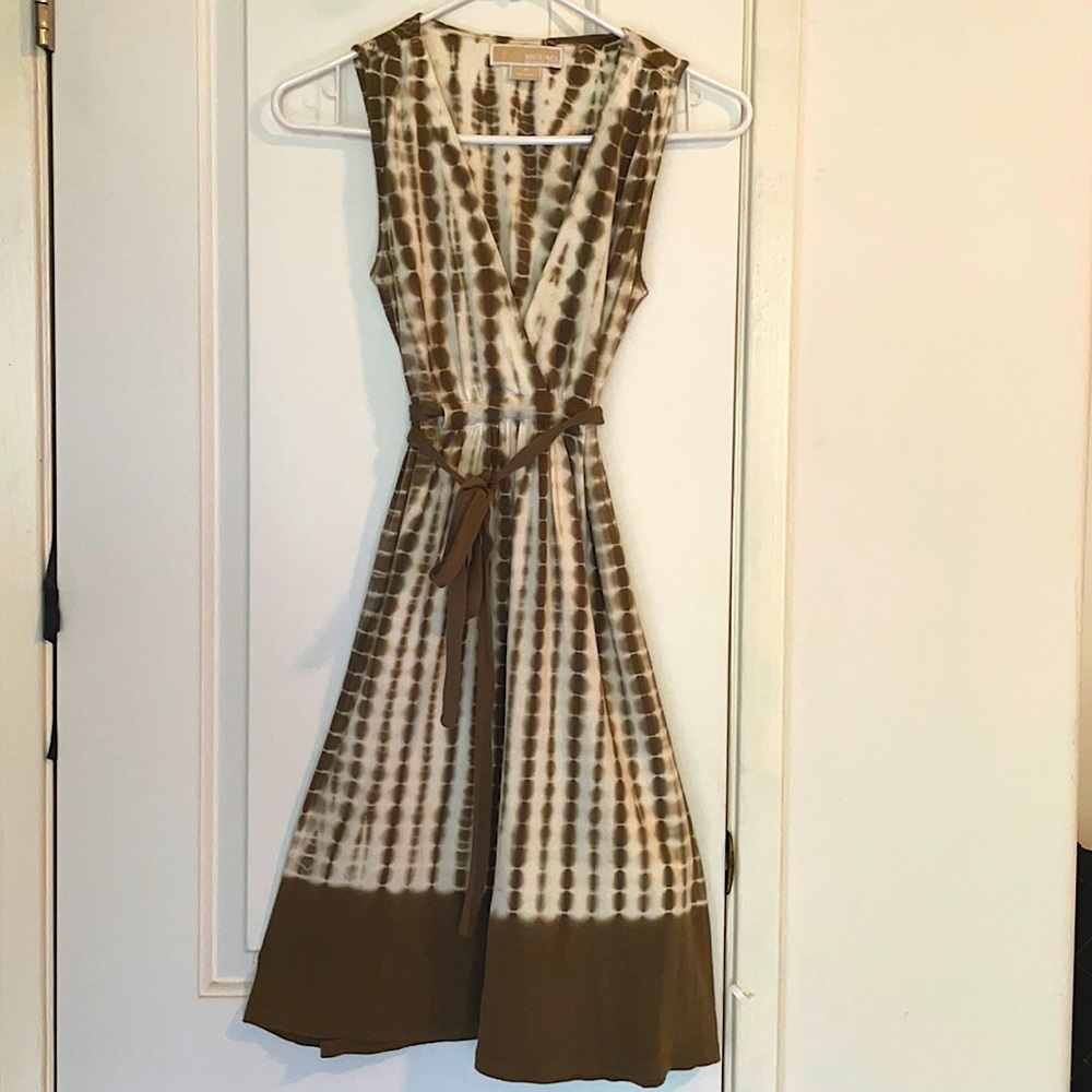 Michael Kors Cotton Tie Dye Sundress